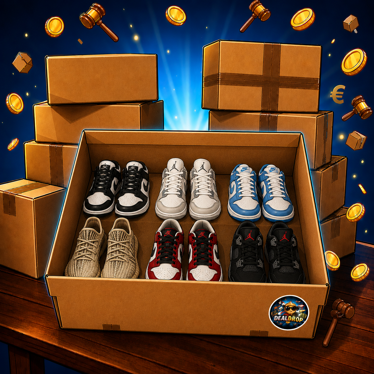 Mystery Schuh Box
